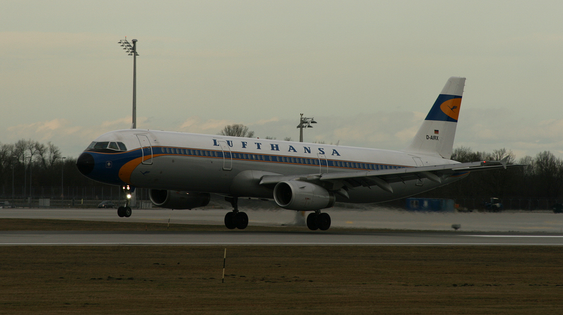 Airbus A321-100 Lufthansa retro-Design