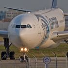 Airbus A330-300 Egyptair nach Recheck Flight