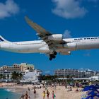 Airbus A340 Landung St.Maarten