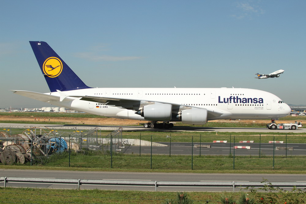 Airbus A380-800 der Lufthansa