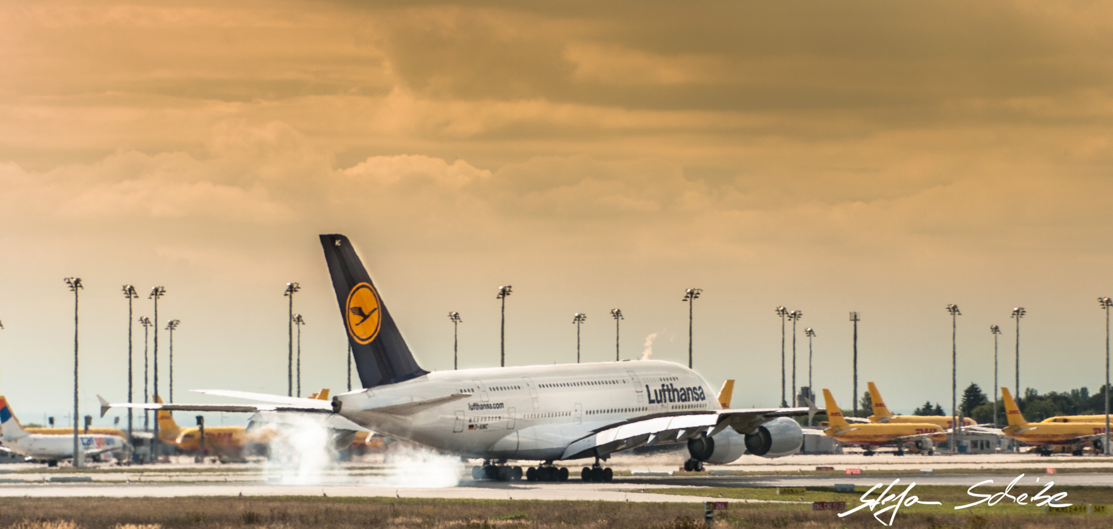 Airbus A380-800 "Peking" der Lufthansa