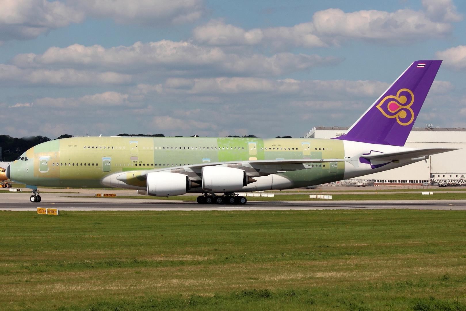 Airbus A380-841 Thai Airways International "On Order" F-WWAT MSN 100