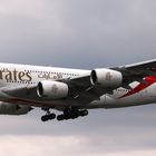 Airbus A380 - Emirates - "First Landing @ FRA"