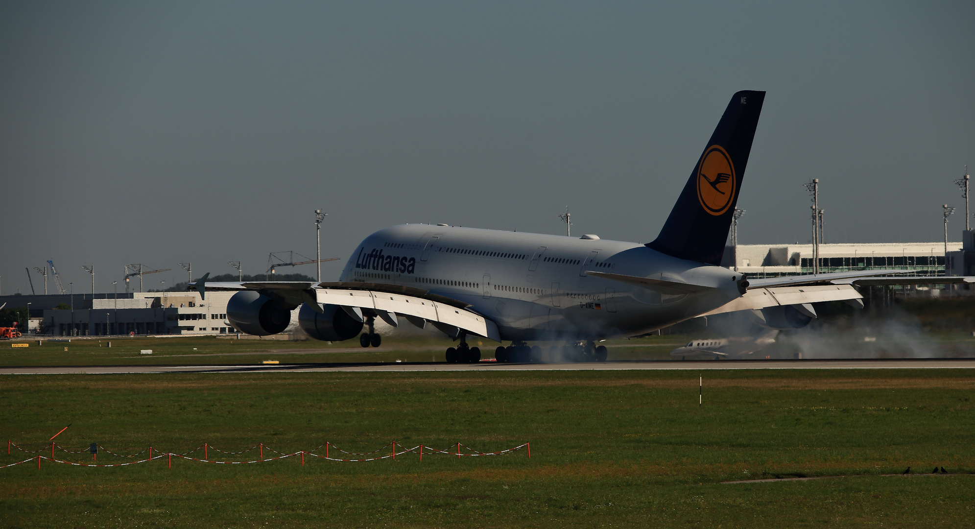 Airbus A380-landing