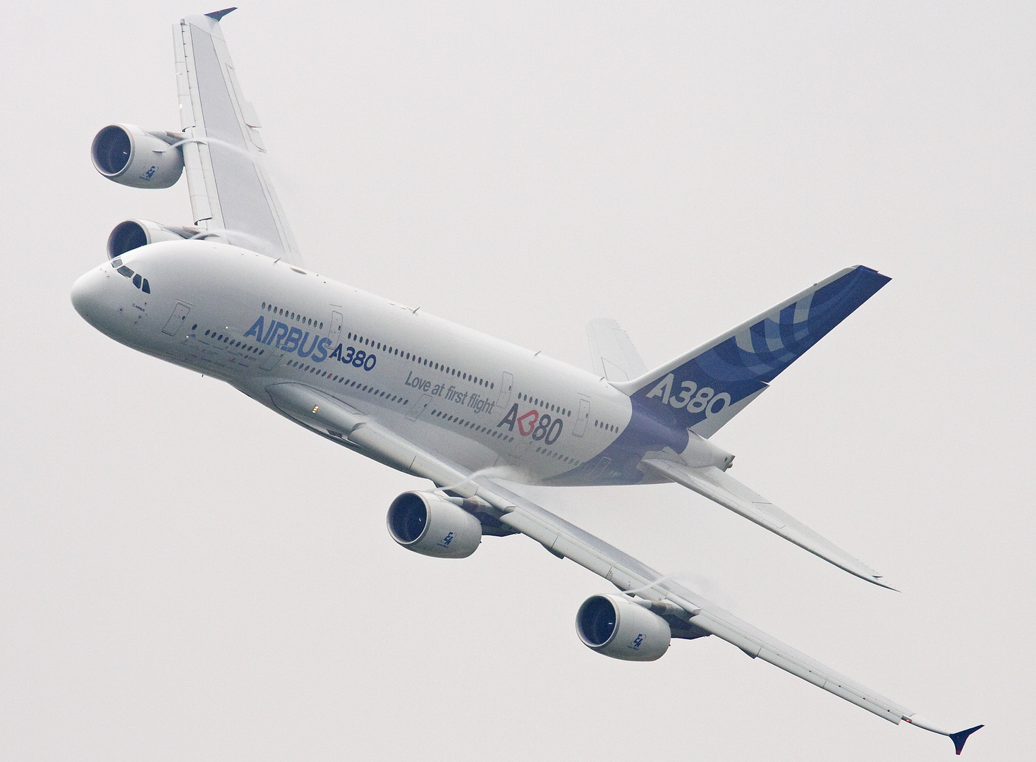 Airbus A380 Prototyp #4 at Airexpo Muret- Lherm F