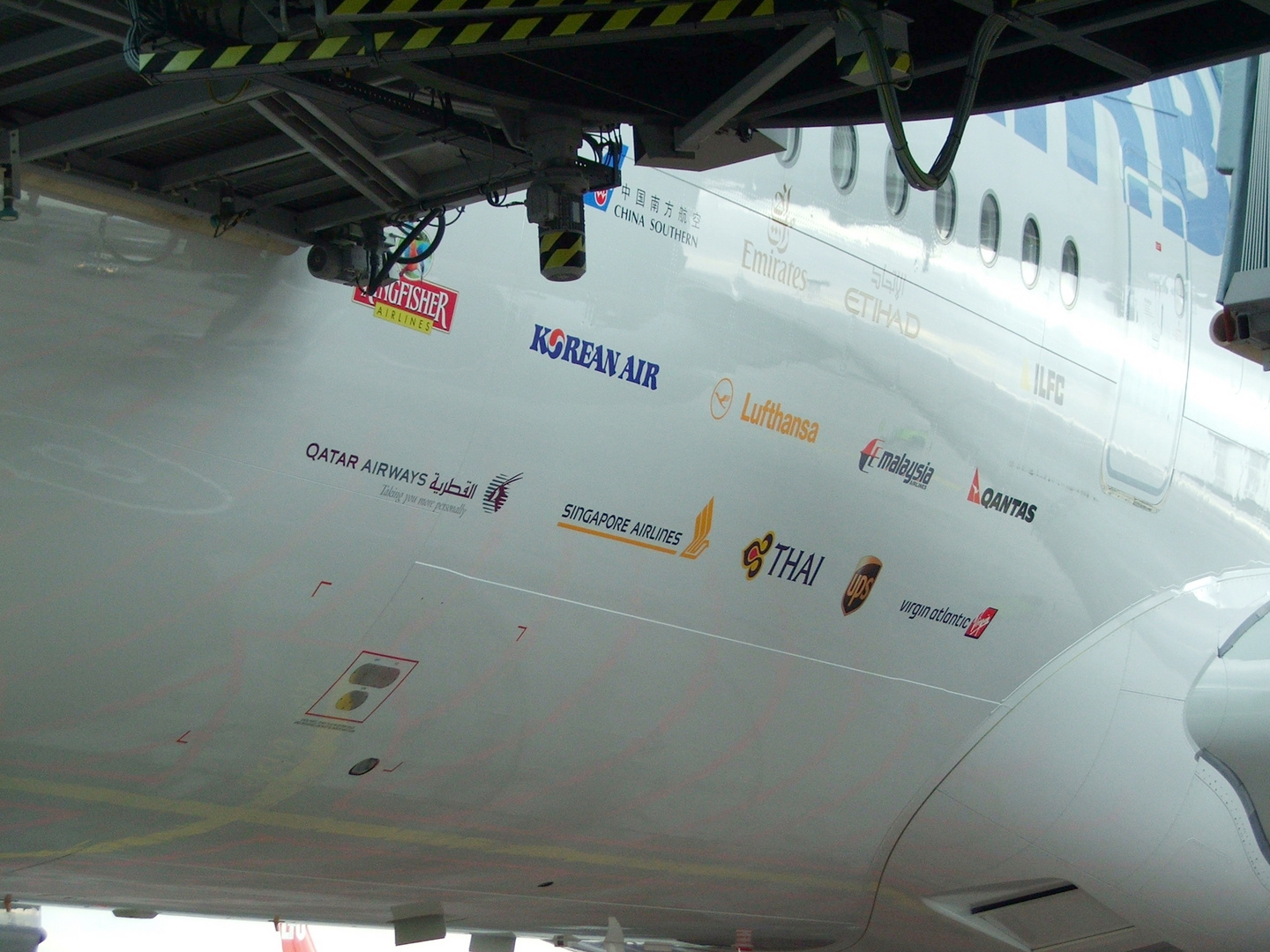 Airbus A380 Werbung