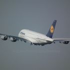 Airbus beim Abflug
