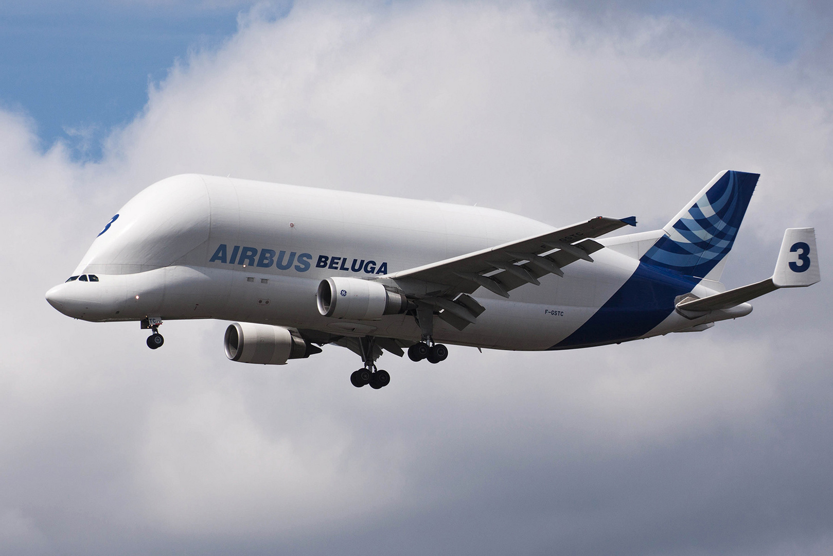 Airbus Beluga #3 in Finkenwerder/Hamburg