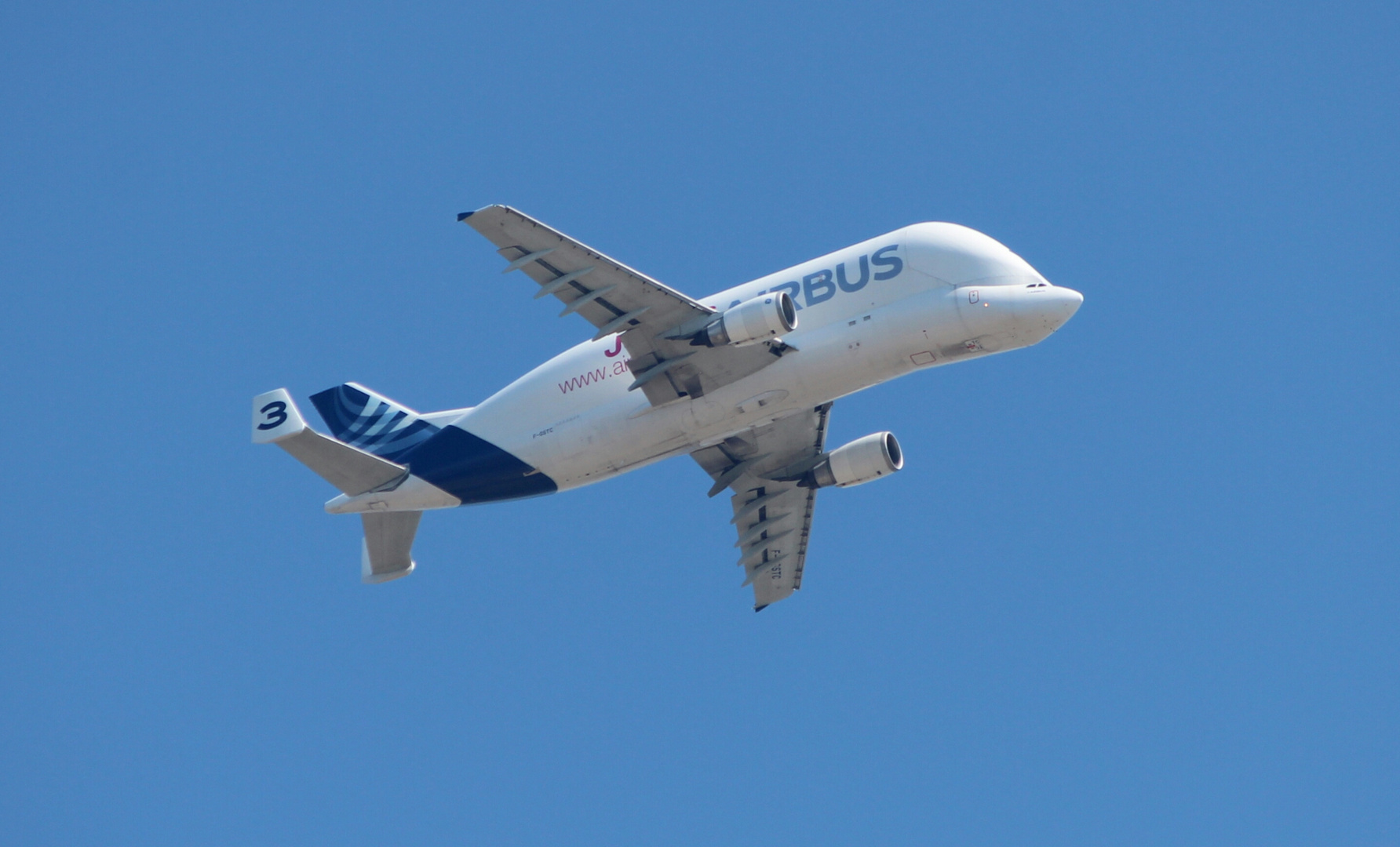 Airbus Beluga Transportflugzeug
