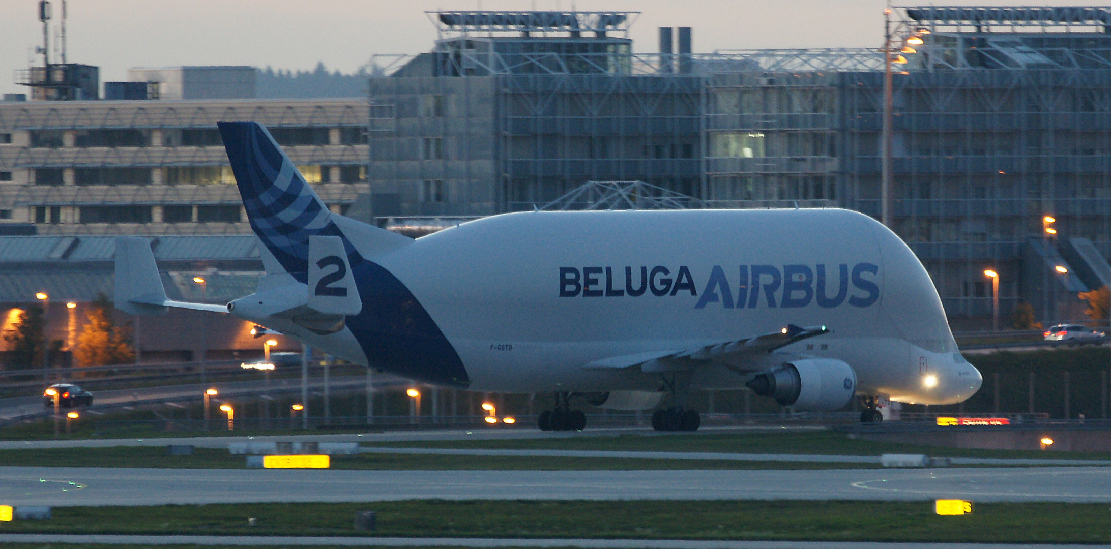 Airbus Beluga zu Gast in München