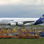Airbus-Prototyp A380 in Toulouse / Frankreich #01
