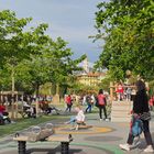 Aire de jeux  -  Promenade du Paillon, Nice