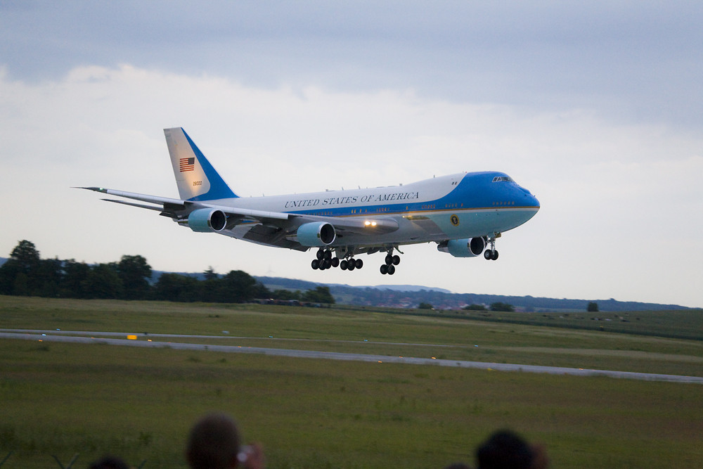 Airforce One in Dresden