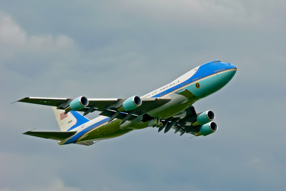 Airforce One über Dresden