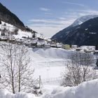 Airolo im Tessin im Februar