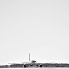 Airplane in B&W