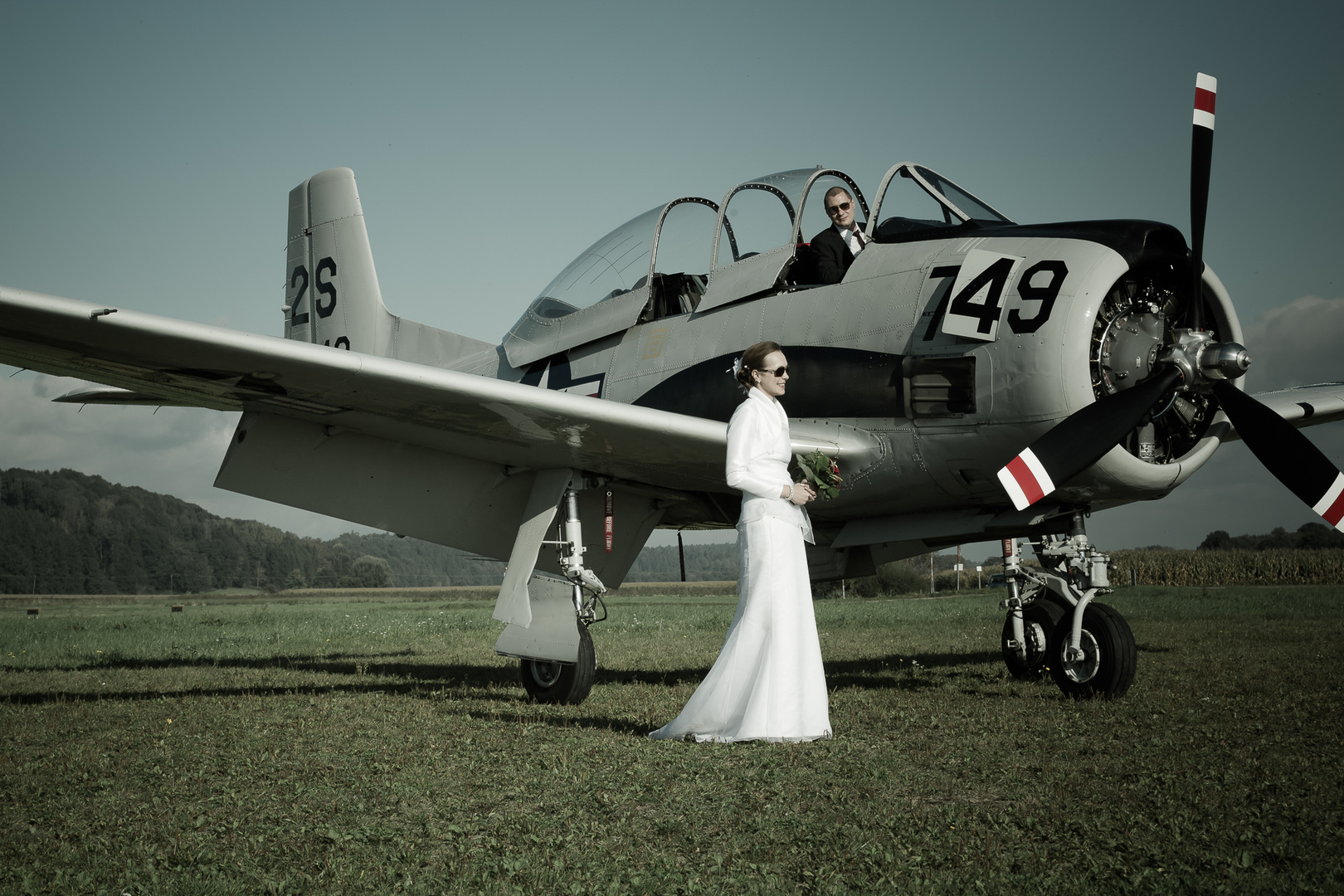 Airplane Wedding 2
