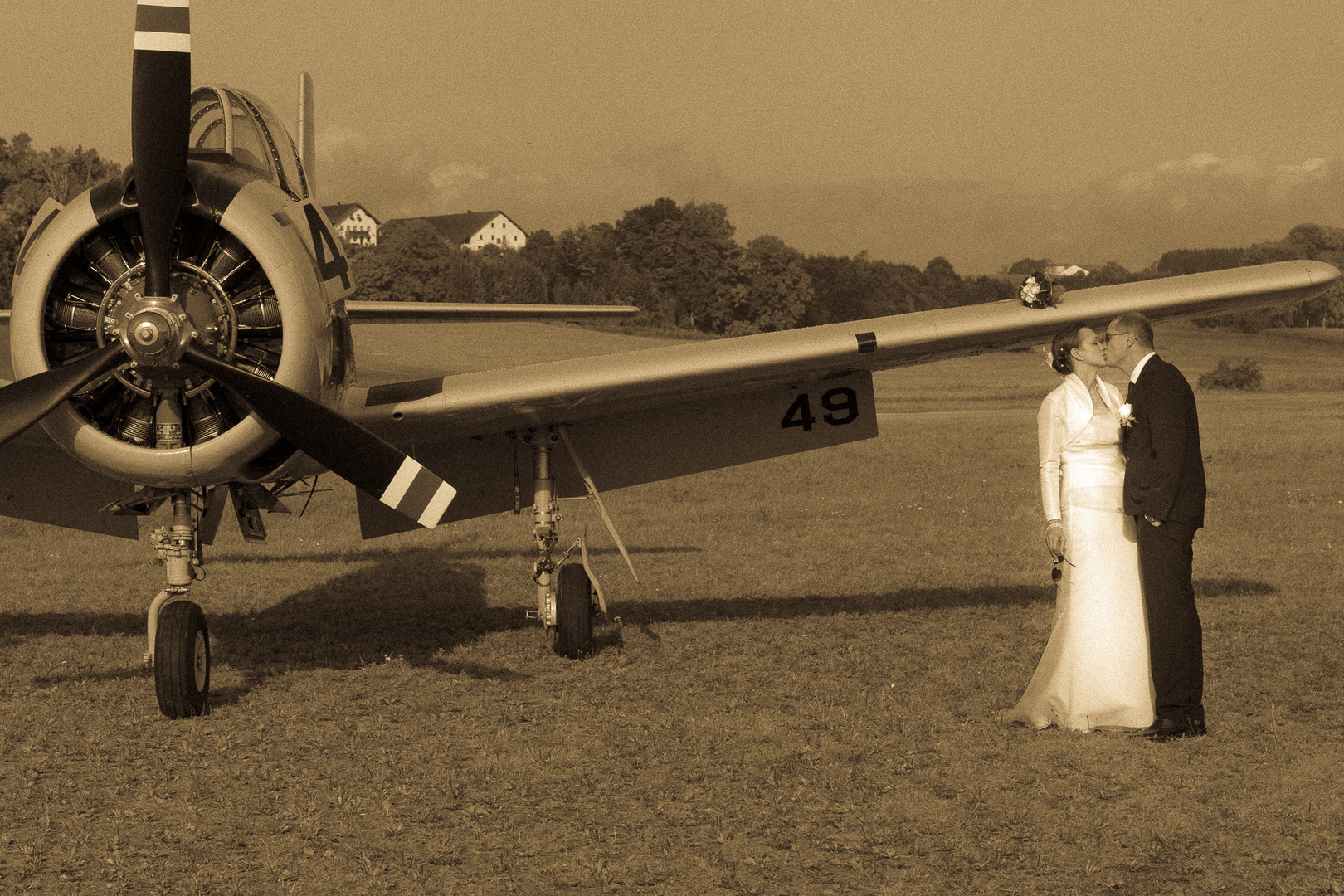 Airplane Wedding 3