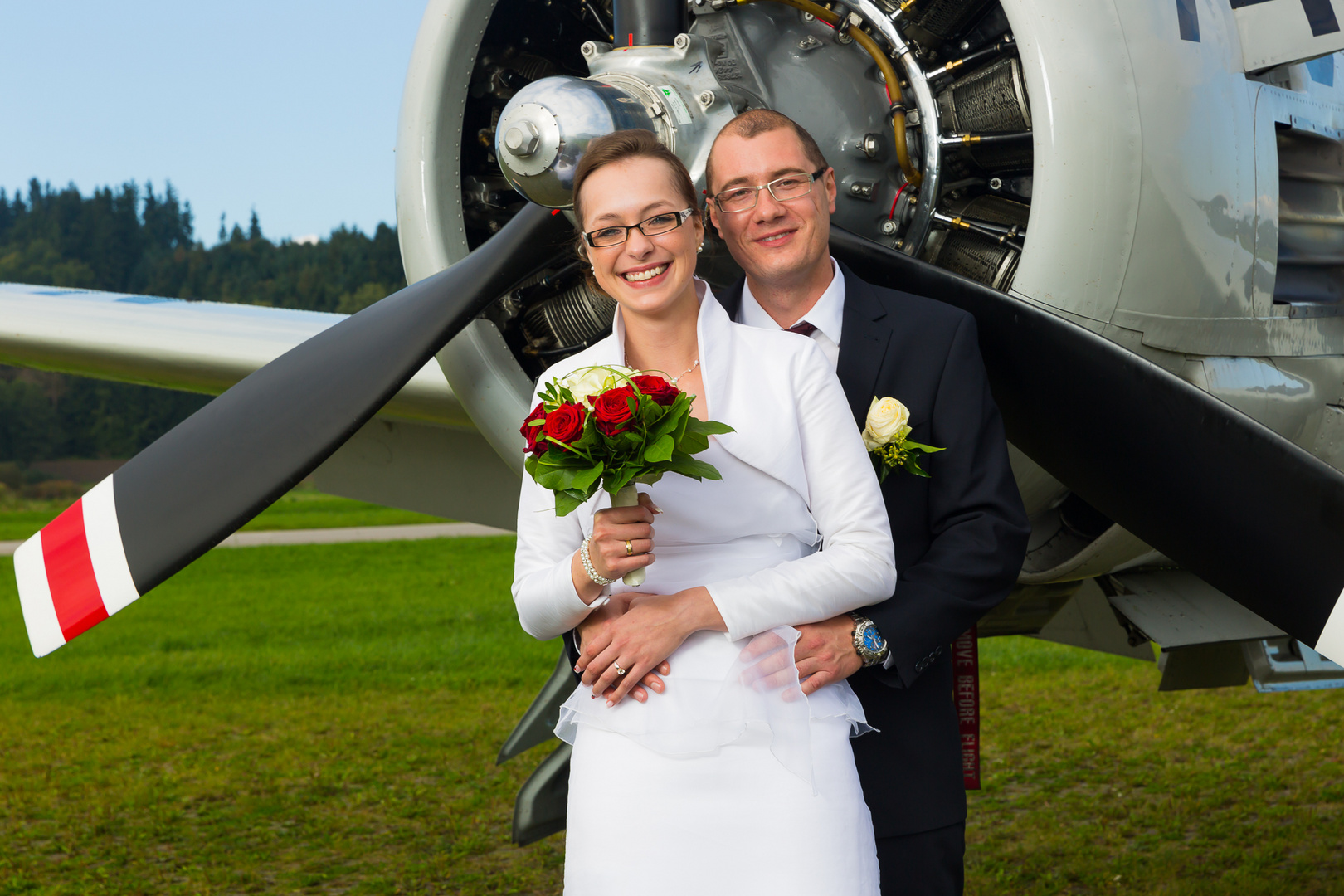 Airplane Wedding