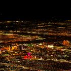 Airplane window view