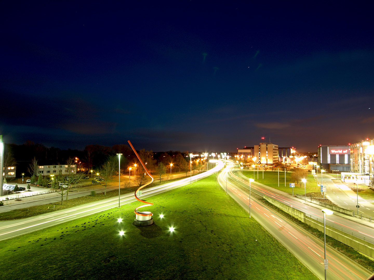 Airport blaue Stunde 1