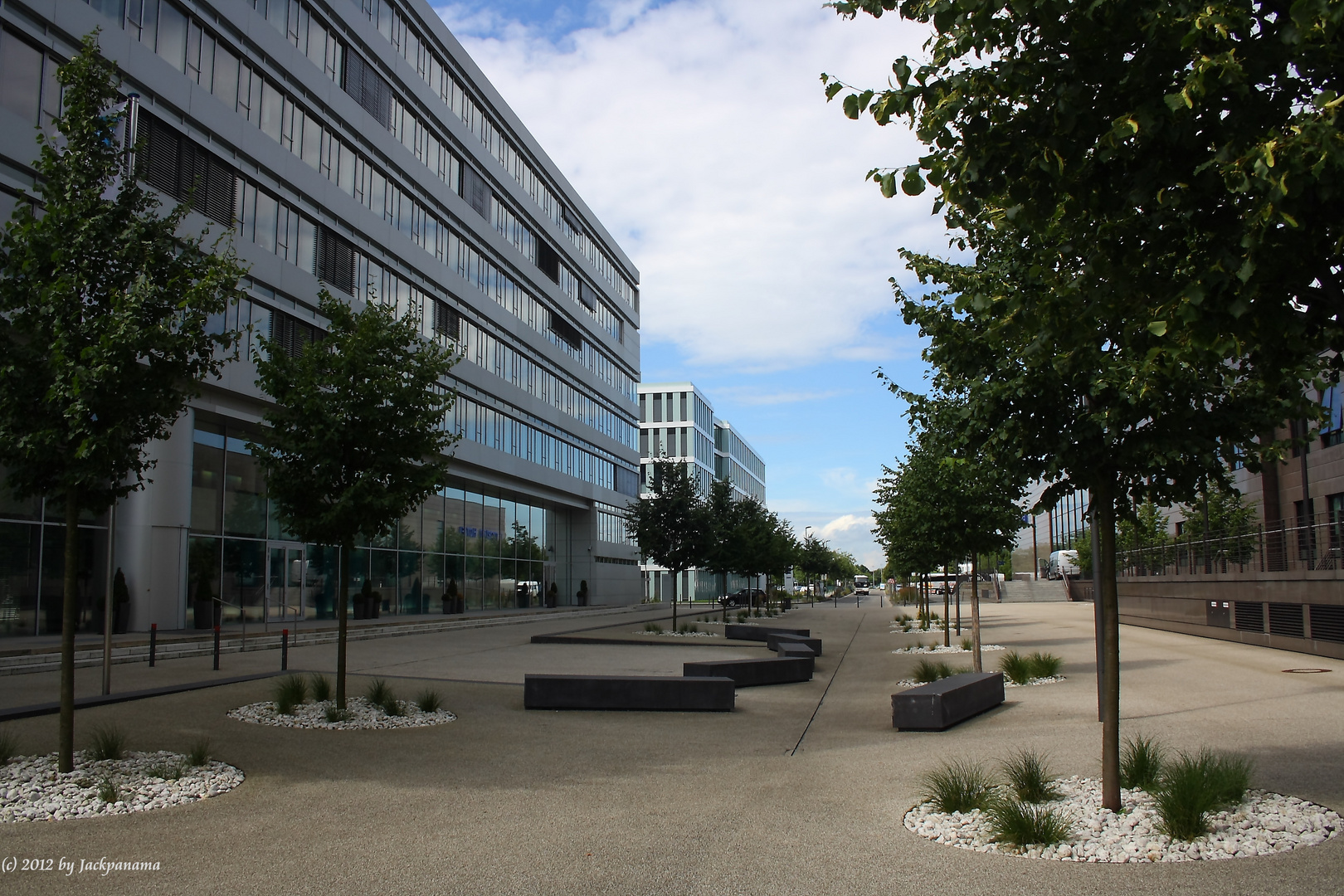 Airport-City am Flughafen in Düsseldorf