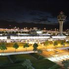 Airport Munich Tower by Night