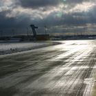 Airport Nürnberg in der Wintersonne