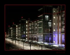 Airport Stuttgart @ night - P4 backside