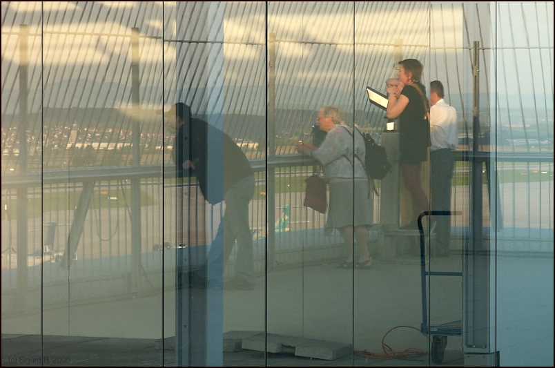 Airport Stuttgart - visitors