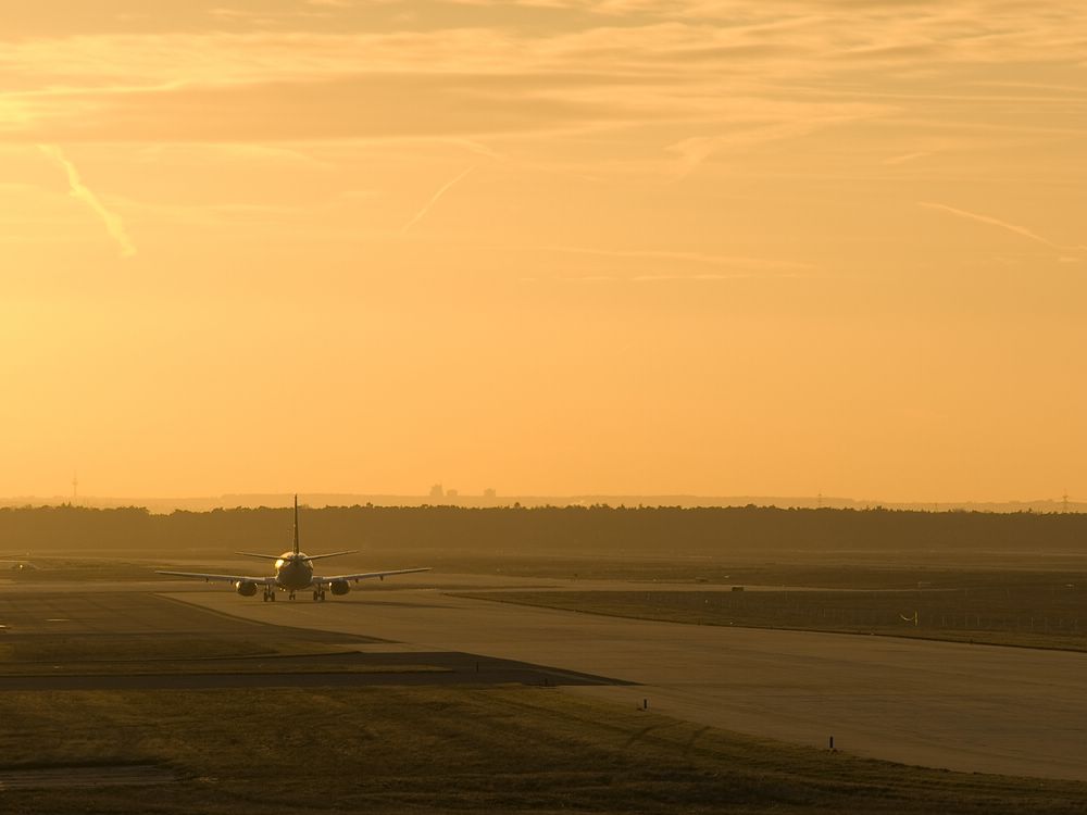 Airport Sunset