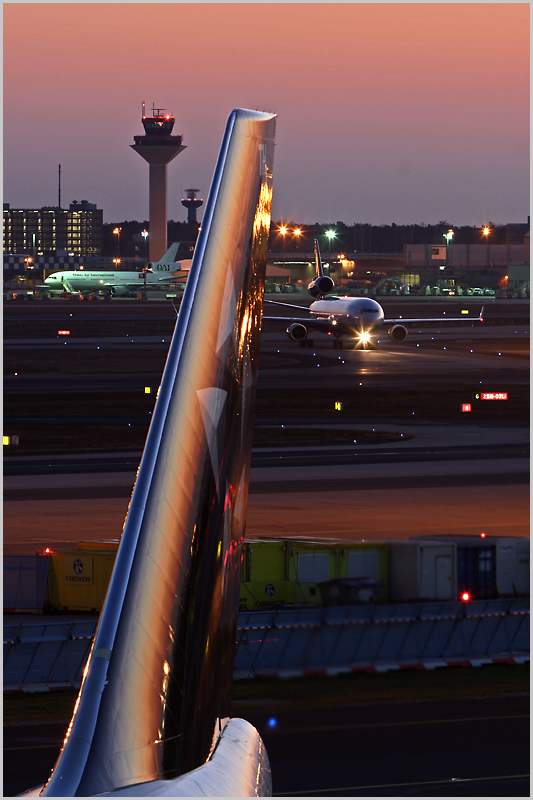 Airport Sunset