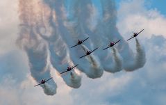 AIRPOWER 2013 - Patrulla Aguila (Spanische Luftwaffe)