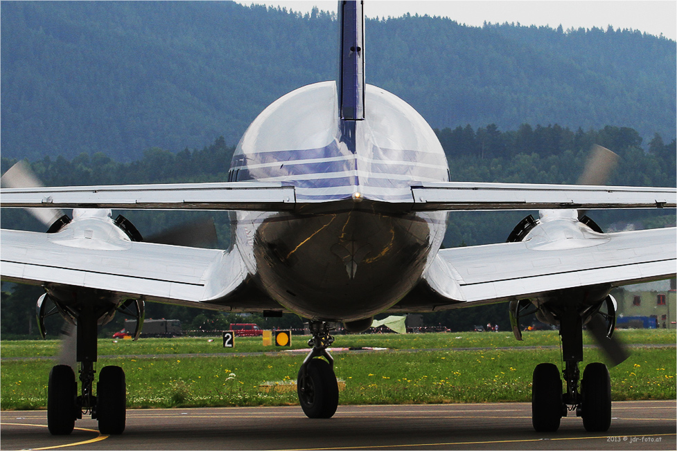 AirPower 2013 Zeltweg - DC6 Hinteransicht