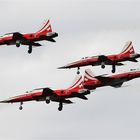 AirPower 2013 Zeltweg - Patrouille Suisse - Crossing II