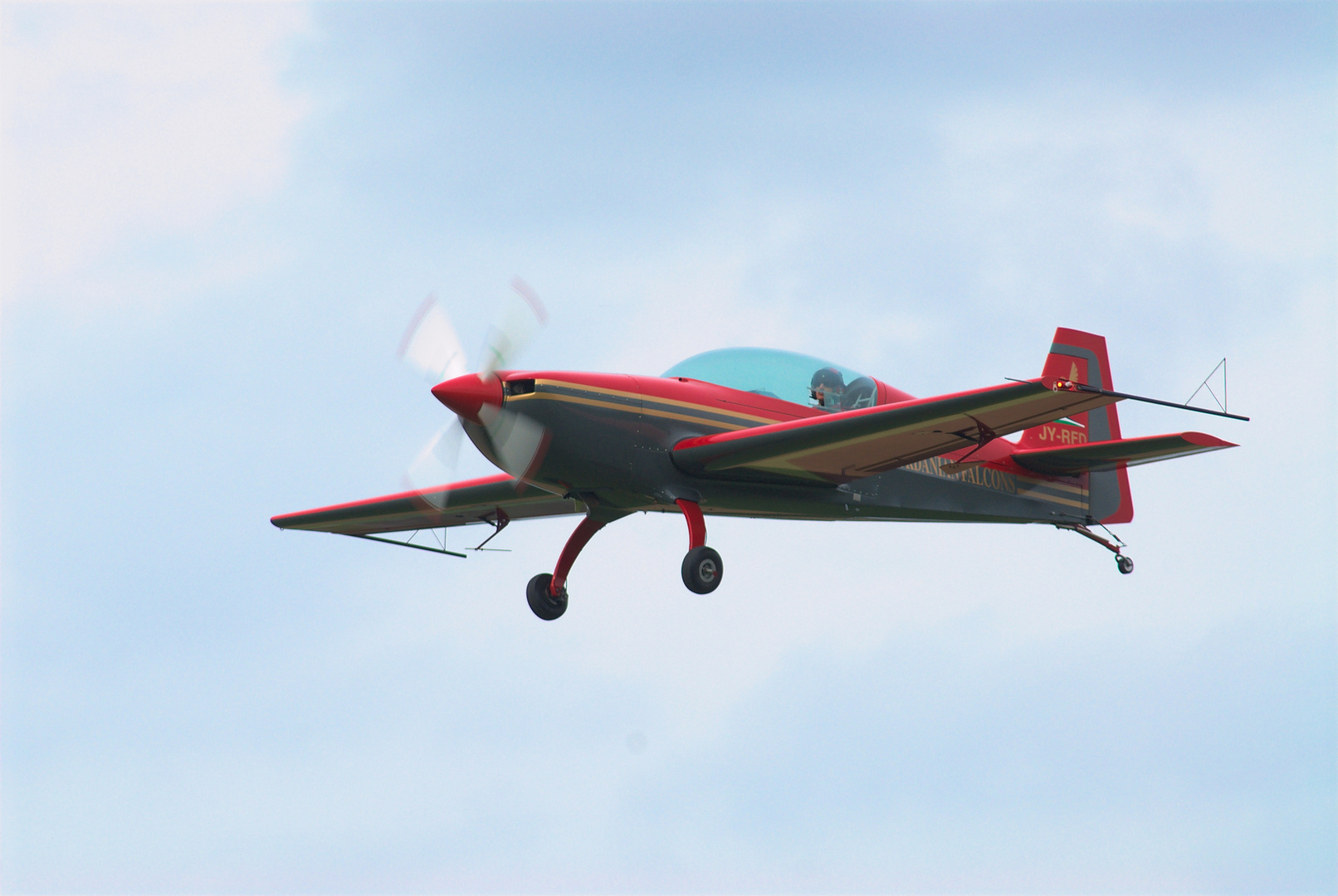 Airshow 2013 Krefeld: Kunstflieger der "Royal Jordanian Falcons"