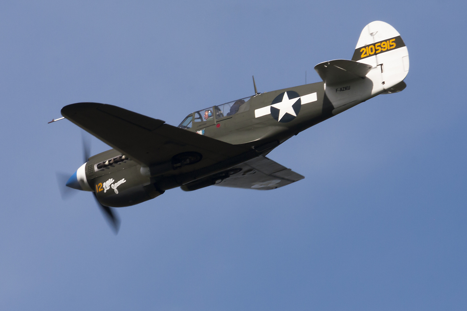 Airshow Breitscheid - Curtiss P-40 Warhawk (2)