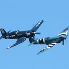 Airshow in Oppenheim - Corsair F 4 U und Spitfire Mk. XIX