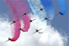 ~ Airshow Koksijde - Day 1 "Red Arrows" ~