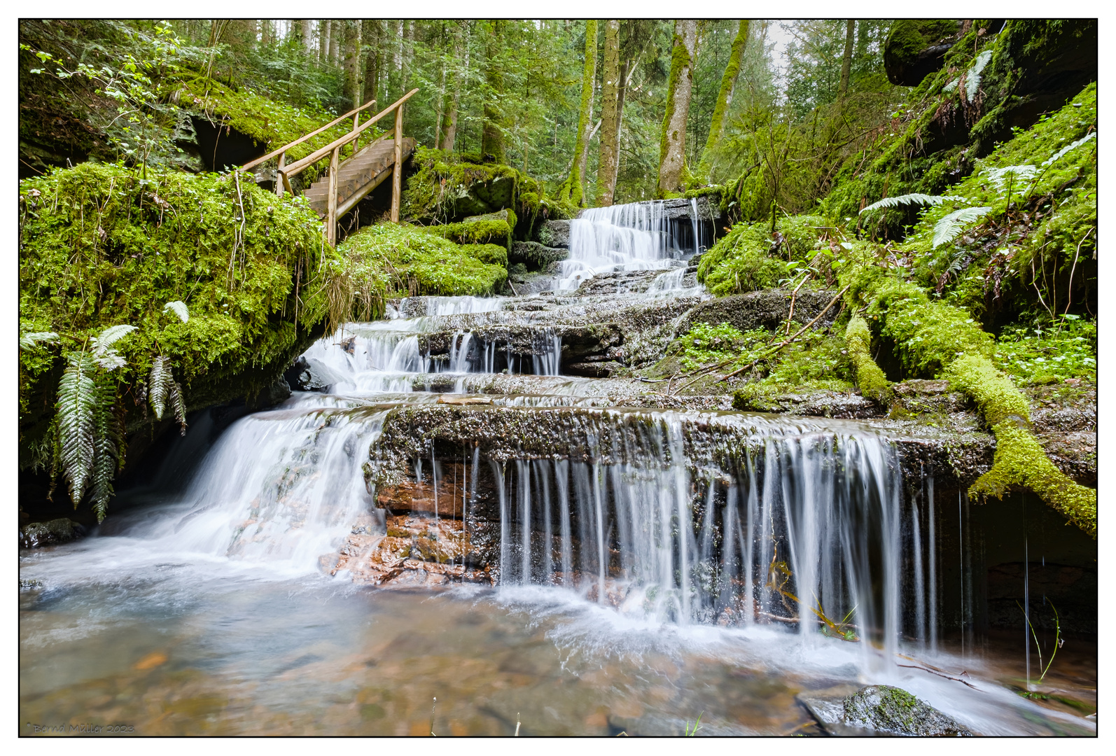 Aischfelder Wasserfall 1