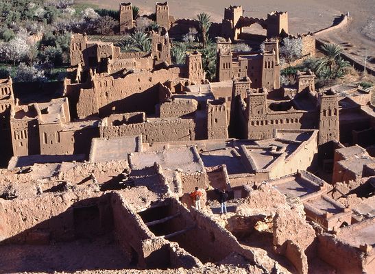 Ait Ben Hadduh von oben