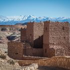 Ait Benhaddou - Blick zum Atlas-Gebirge