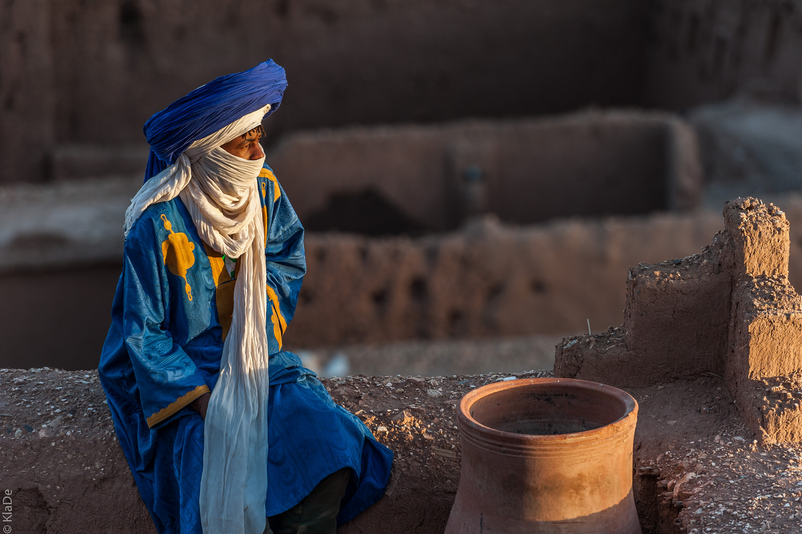 Ait Benhaddou - Junger Tuareg