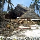 Aitutaki aprés le cyclone PAT