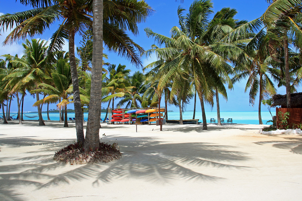 Aitutaki im Winter