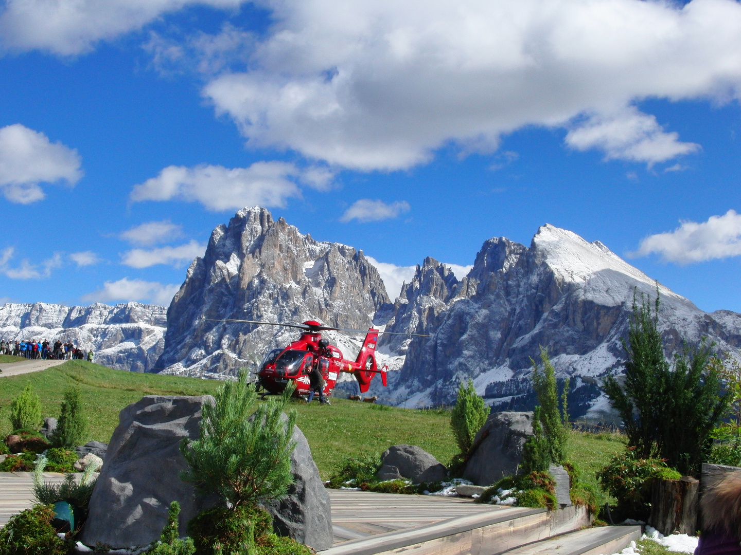 Aiut Alpin Dolomites im Einsatz