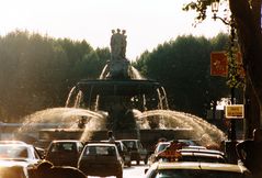 Aix-en-Provence, la Fontaine de la Rotonde