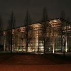 Akademie Mont Cenis in Herne-Sodingen bei Nacht