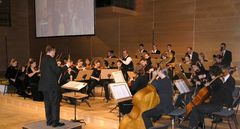 Akademisches Orchester bei der Meisterfeier 2005 in der Händelhalle in Halle/S