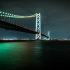 Akashi-Kaiky?-Brücke, Kobe, Japan